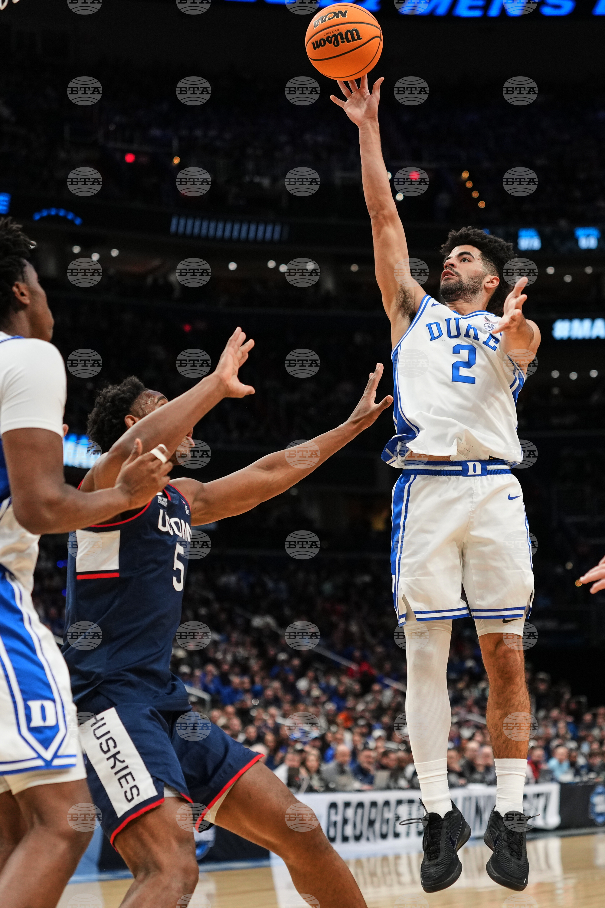 NCAA UConn Duke Basketball
