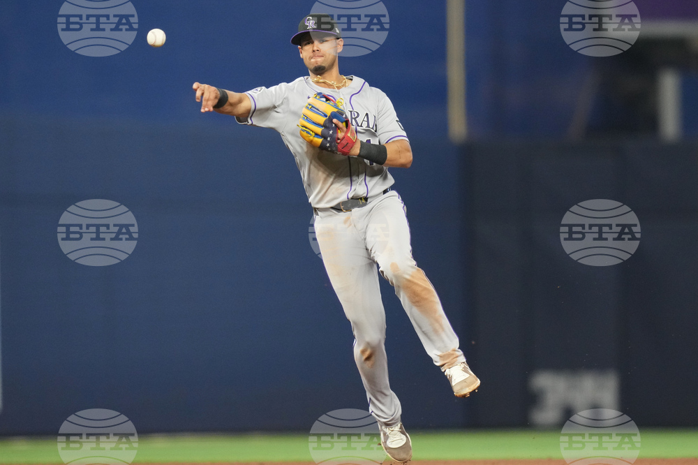 Rockies Marlins Baseball