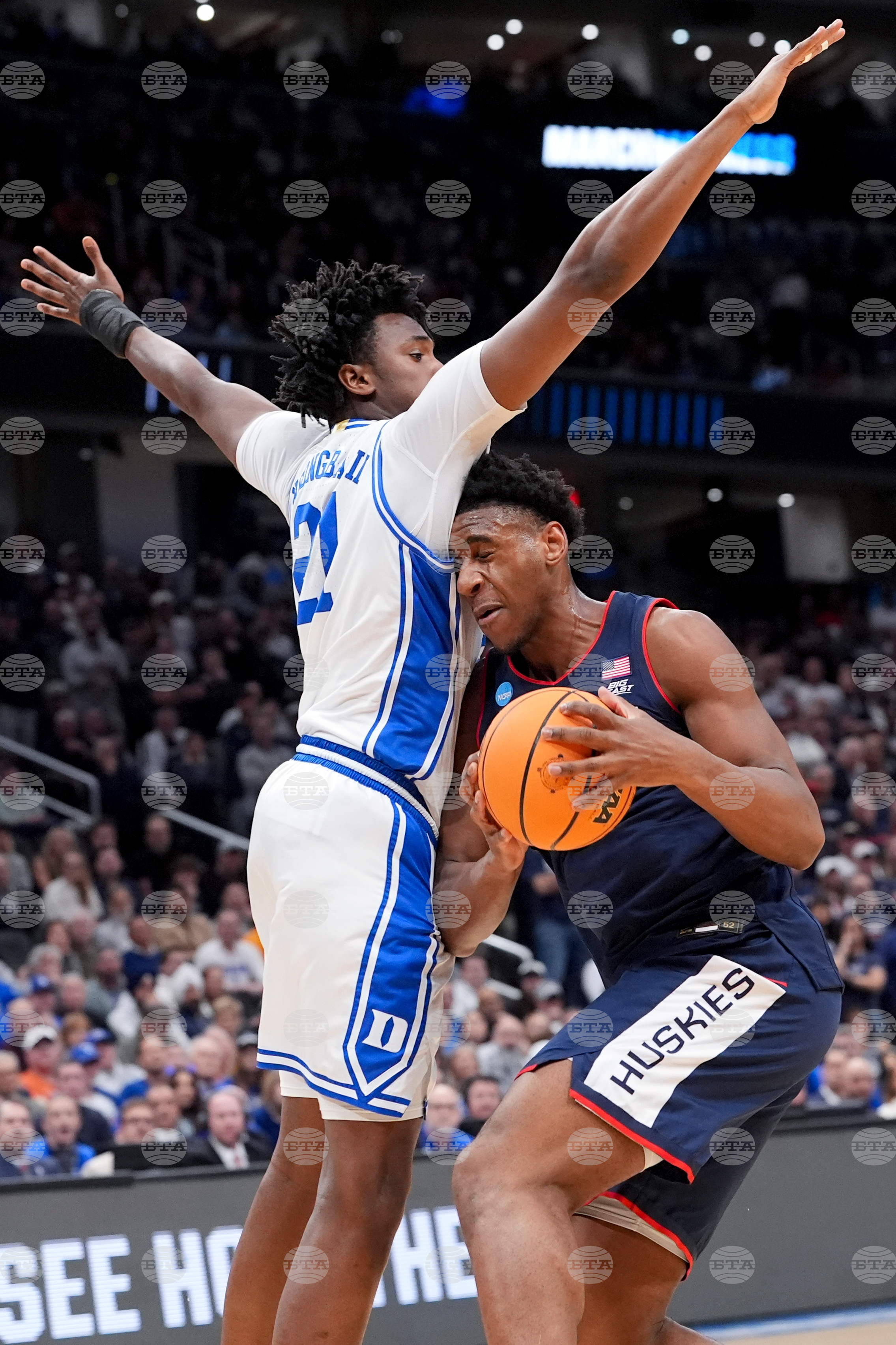 NCAA UConn Duke Basketball