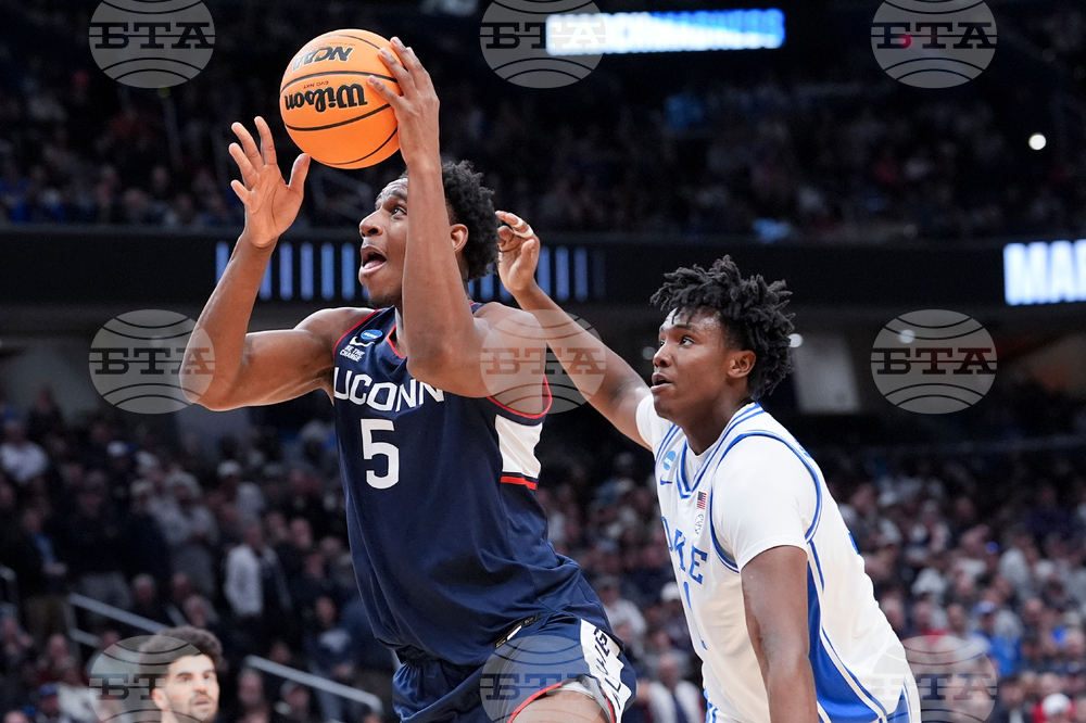 NCAA UConn Duke Basketball