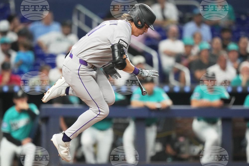 Rockies Marlins Baseball