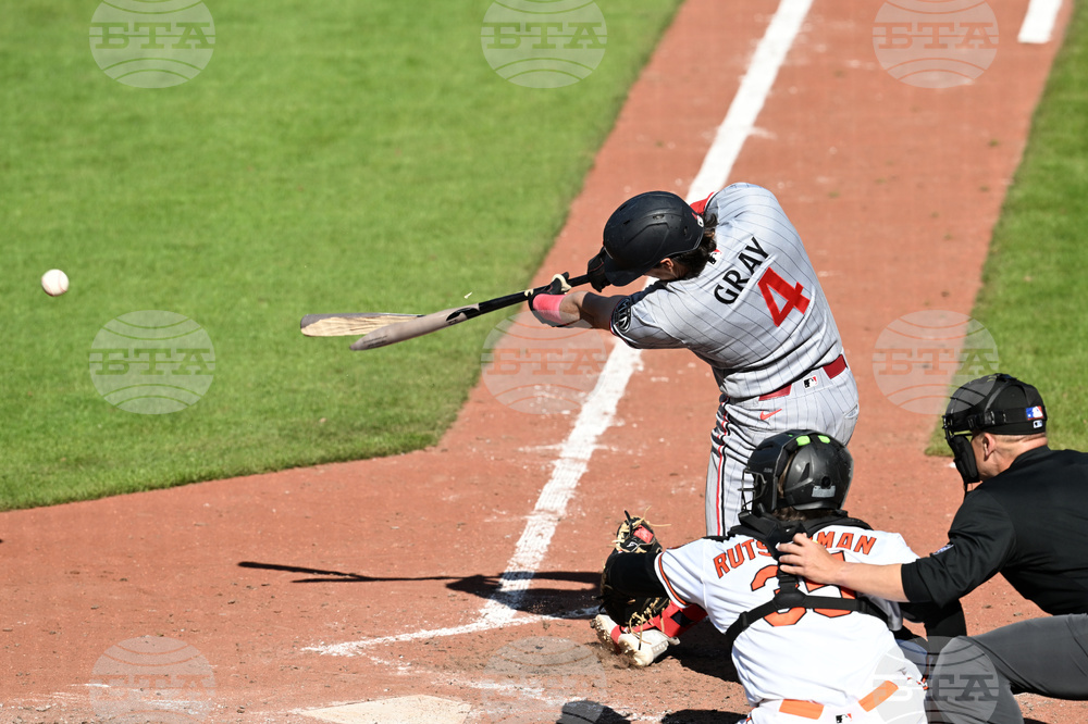 Twins Orioles Baseball
