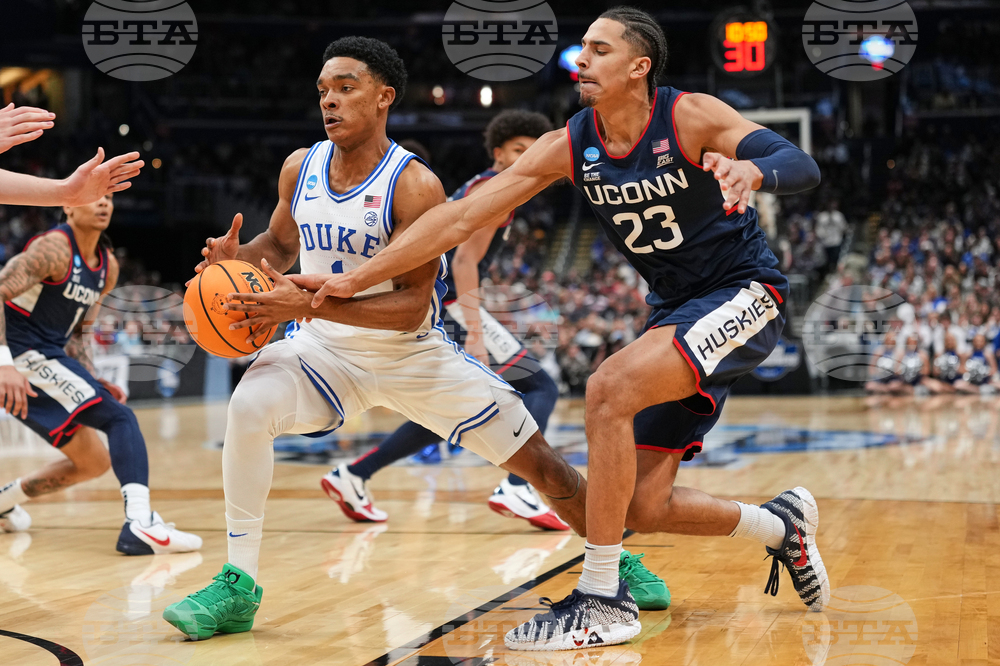 NCAA UConn Duke Basketball