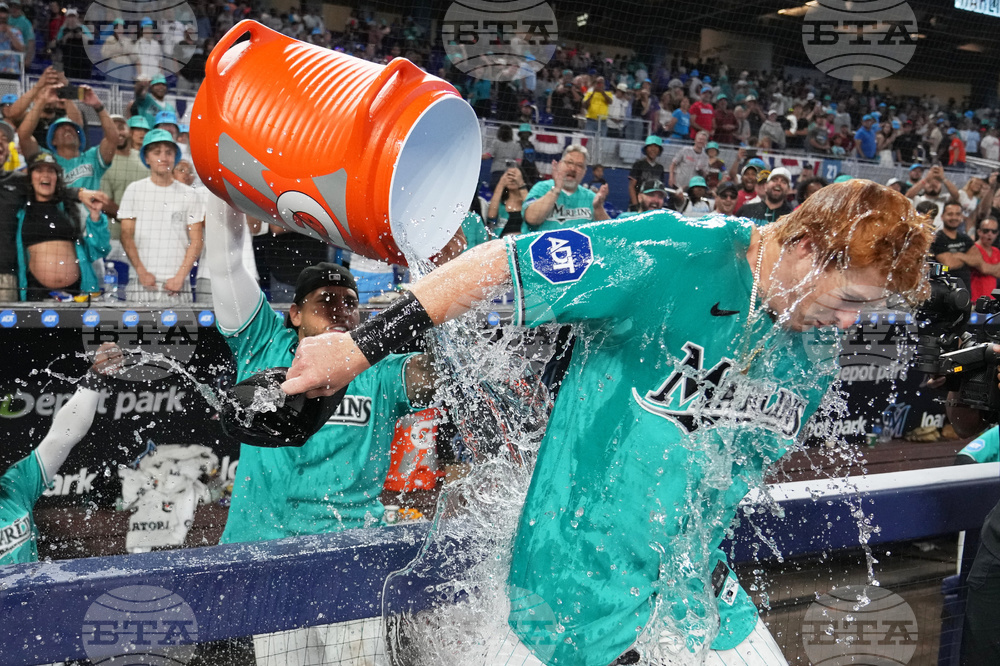 APTOPIX Rockies Marlins Baseball