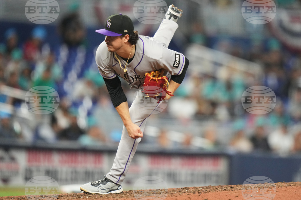 Rockies Marlins Baseball