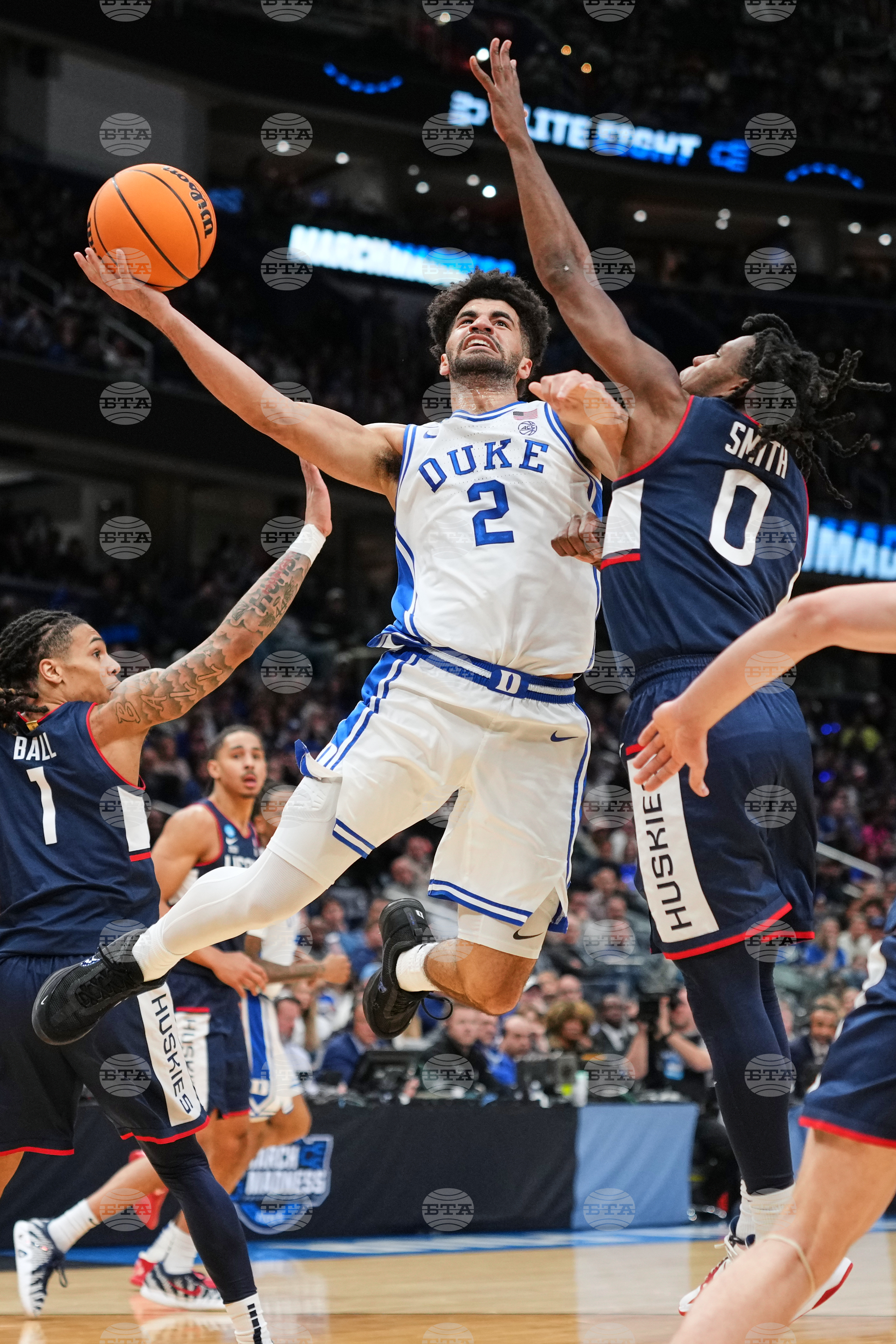 NCAA UConn Duke Basketball