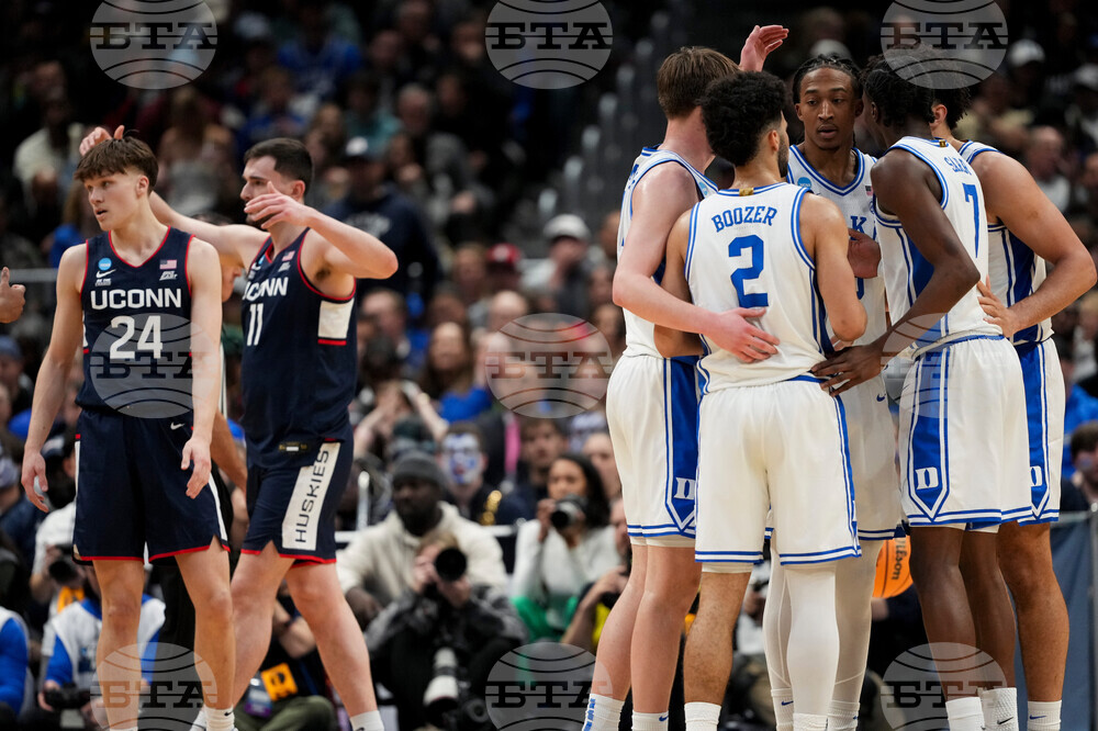 NCAA UConn Duke Basketball