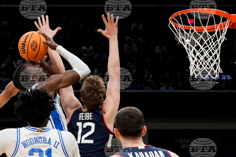 NCAA UConn Duke Basketball