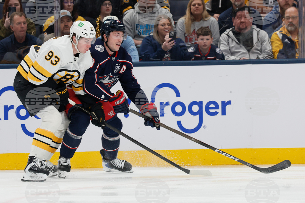 Bruins Blue Jackets Hockey