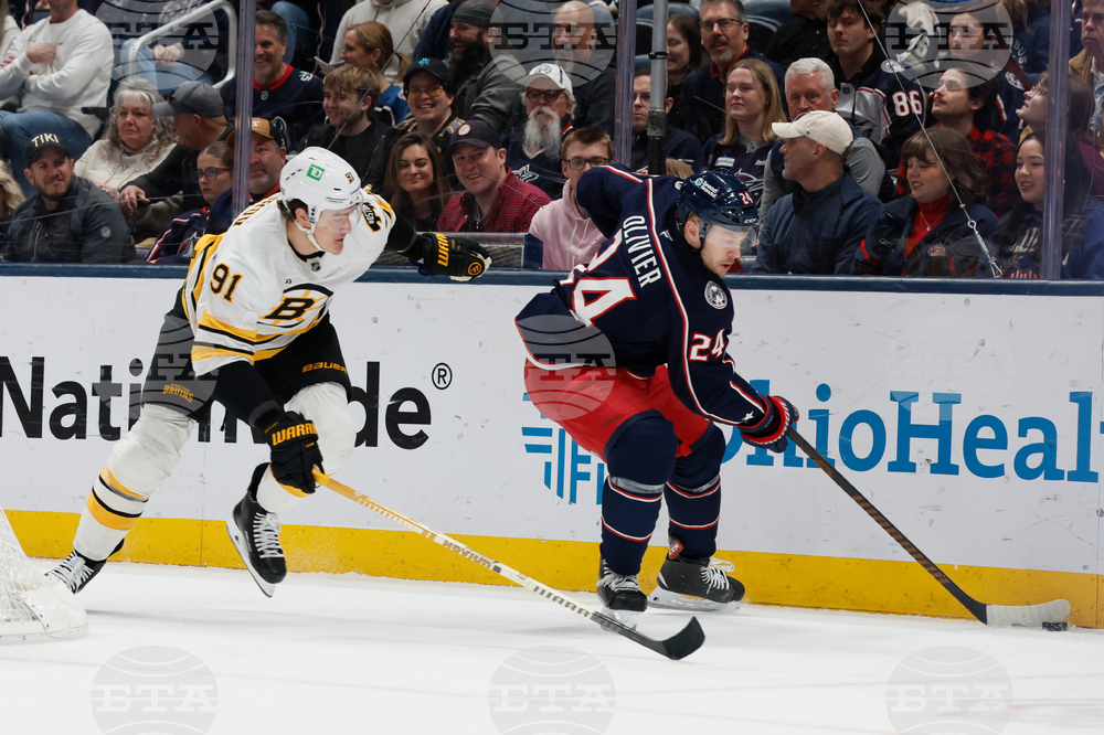 Bruins Blue Jackets Hockey
