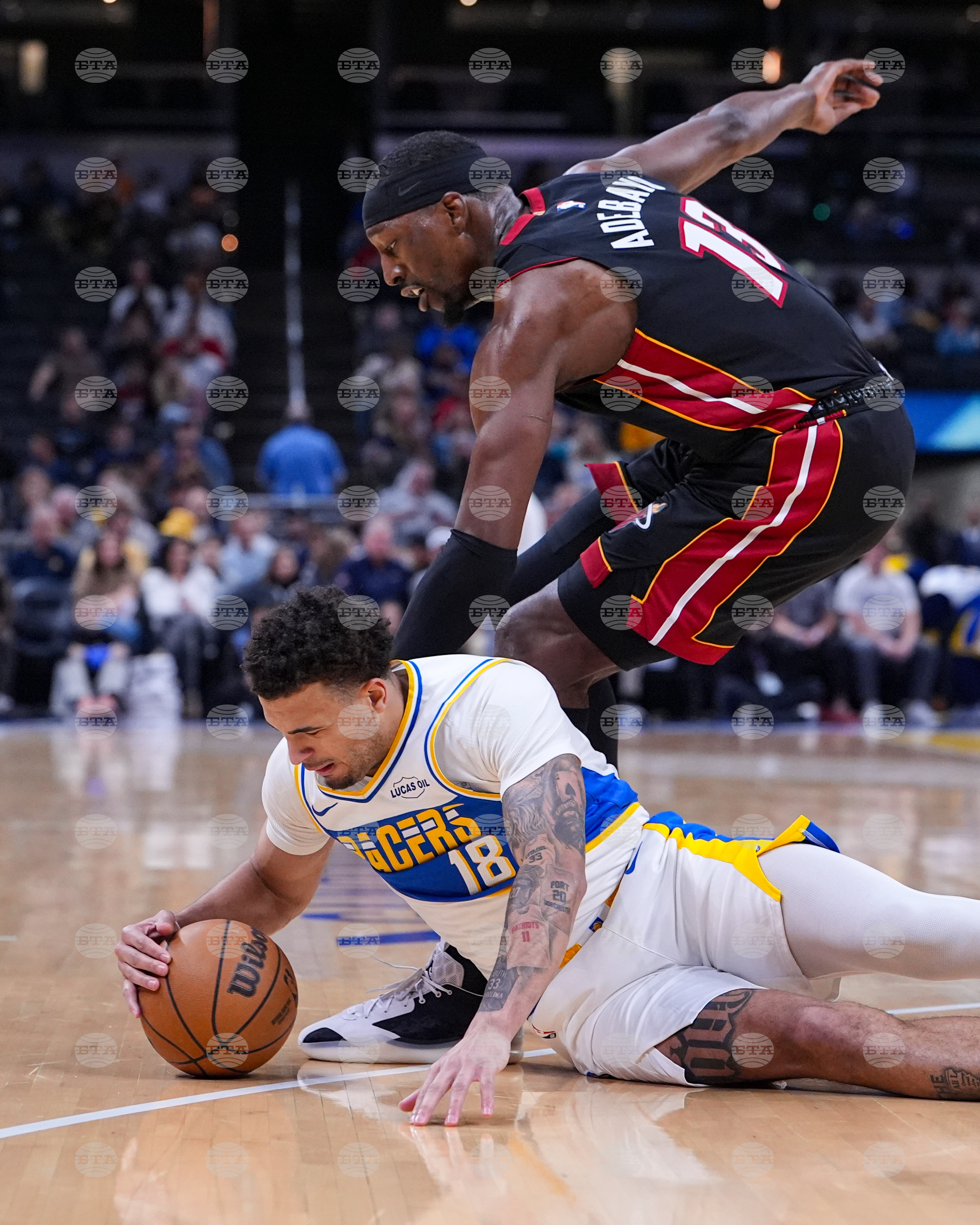 Heat Pacers Basketball