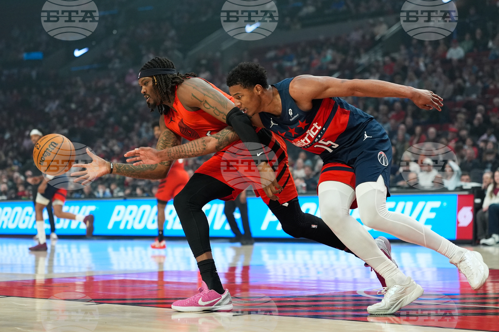 Wizards Trail Blazers Basketball