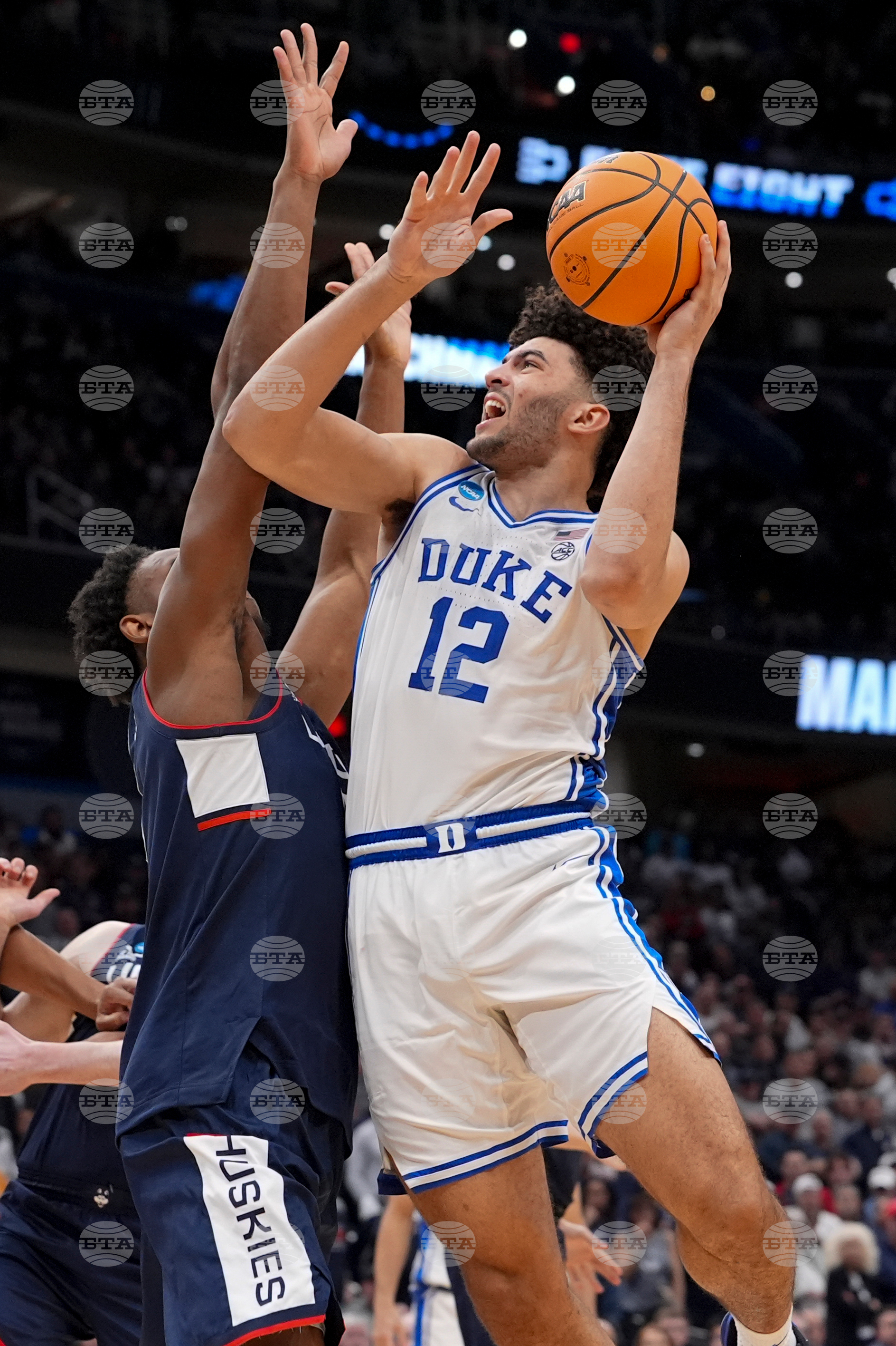 NCAA UConn Duke Basketball