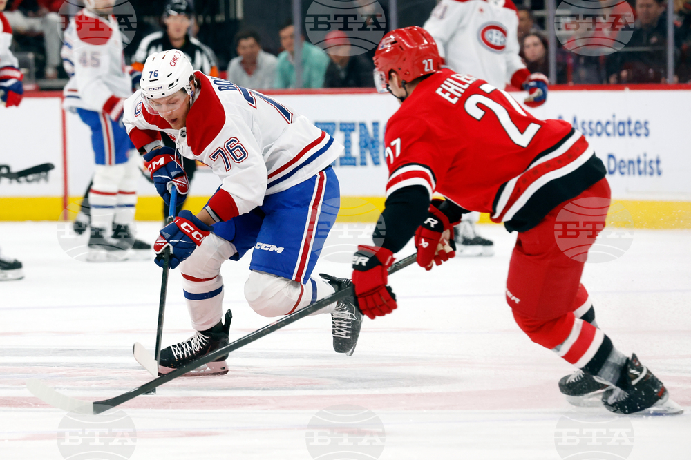 Canadiens Hurricanes Hockey