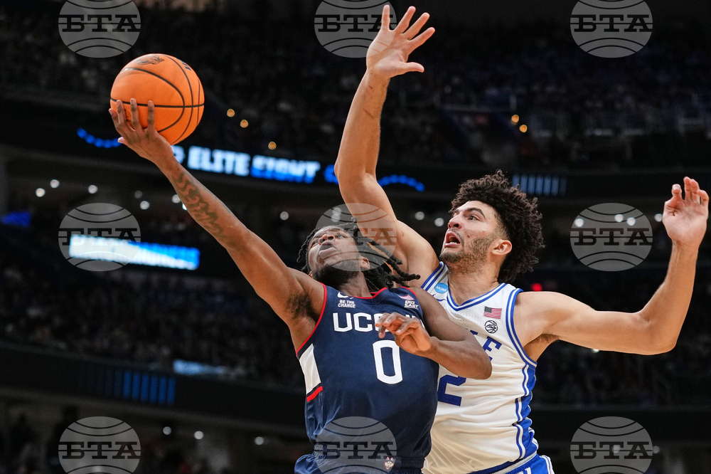 NCAA UConn Duke Basketball