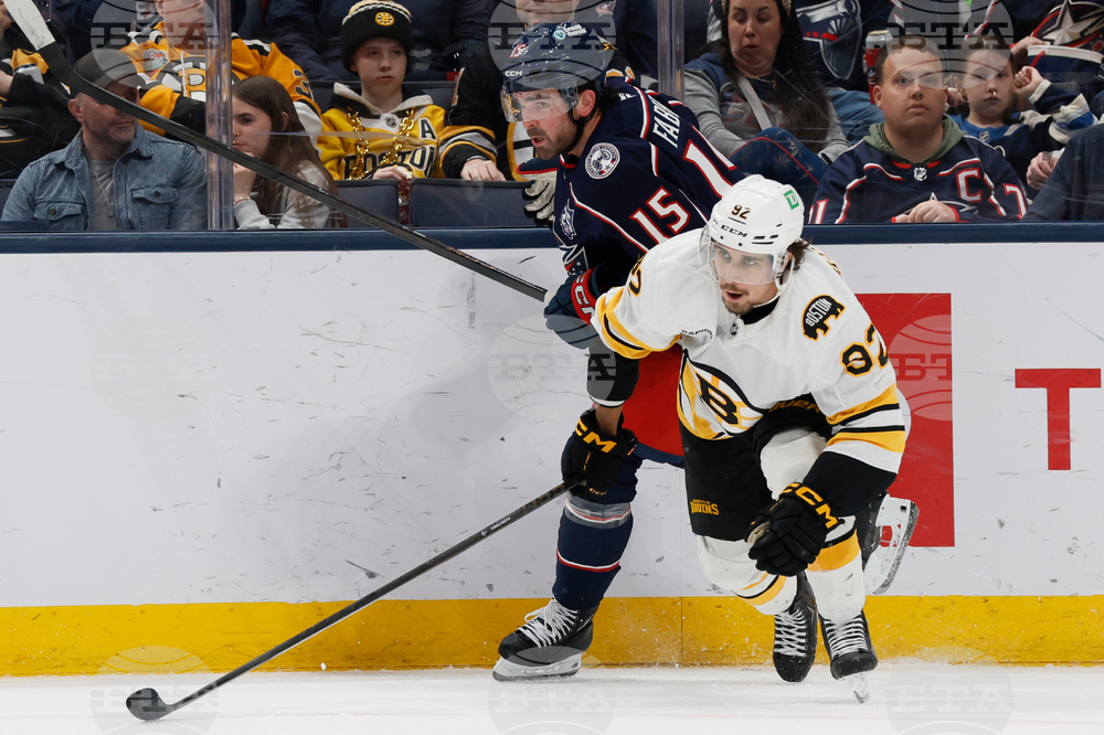 Bruins Blue Jackets Hockey