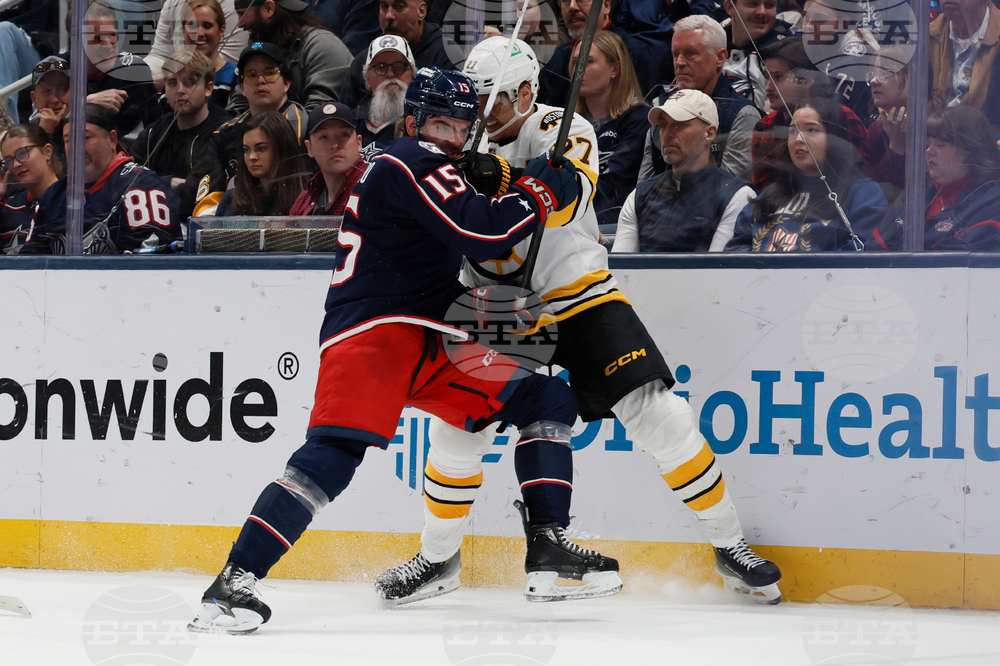 Bruins Blue Jackets Hockey