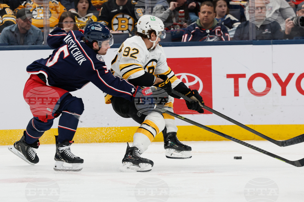 Bruins Blue Jackets Hockey