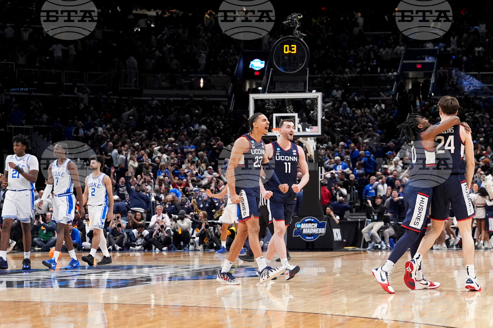 NCAA UConn Duke Basketball