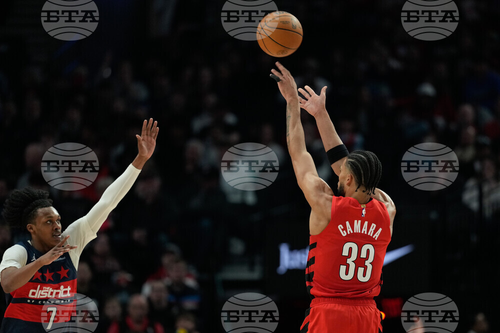 Wizards Trail Blazers Basketball