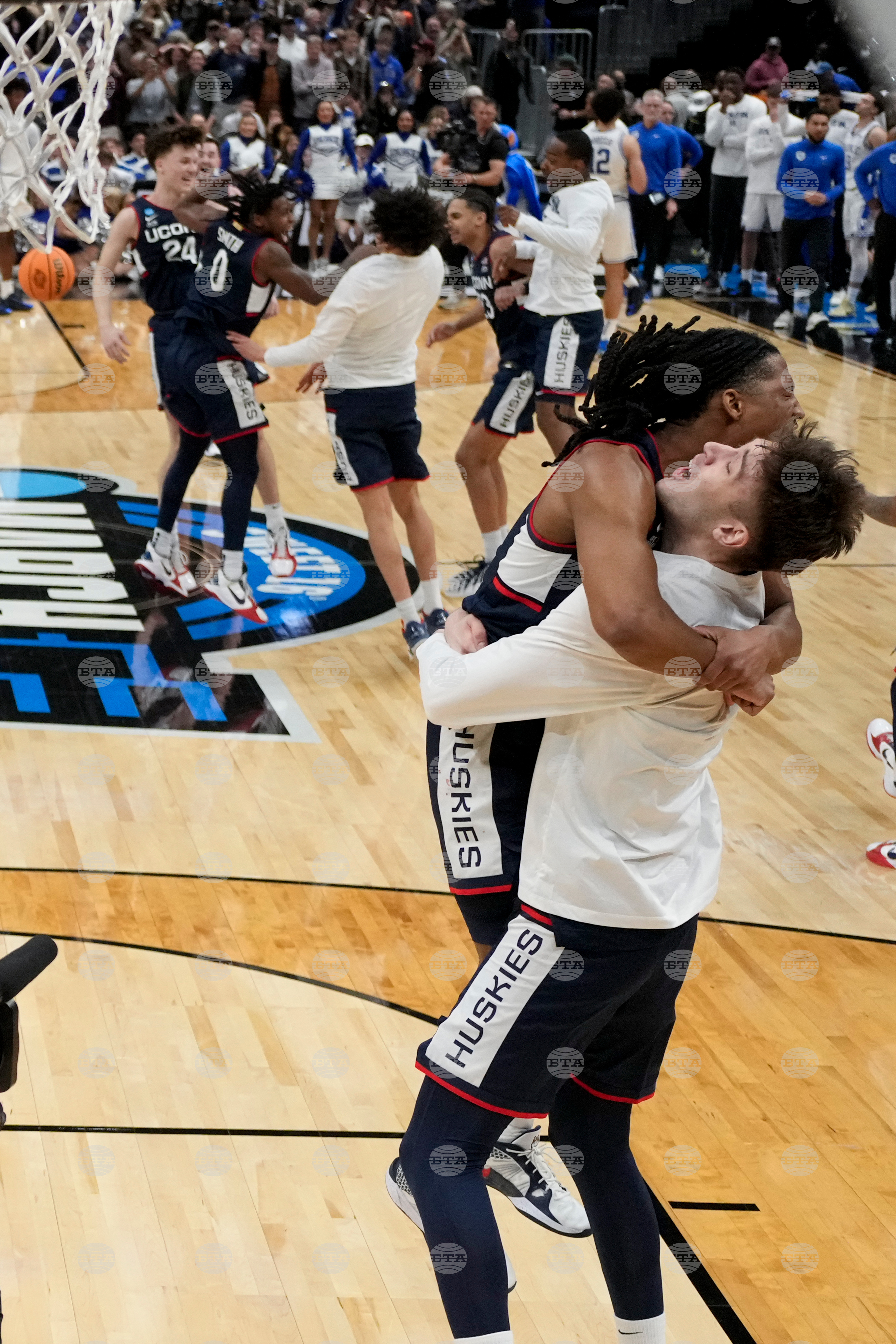 NCAA UConn Duke Basketball