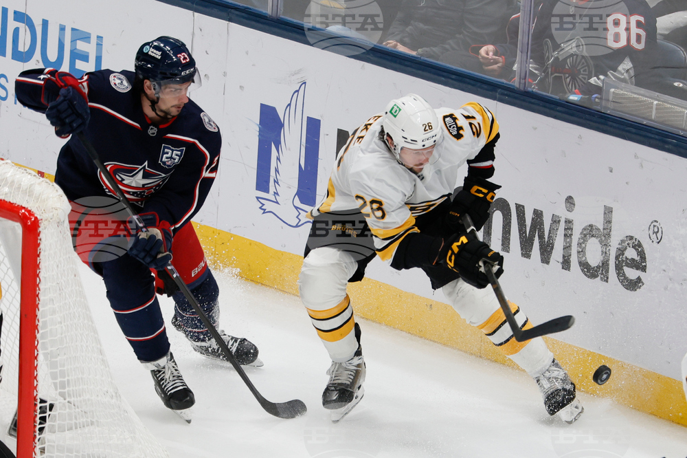 Bruins Blue Jackets Hockey