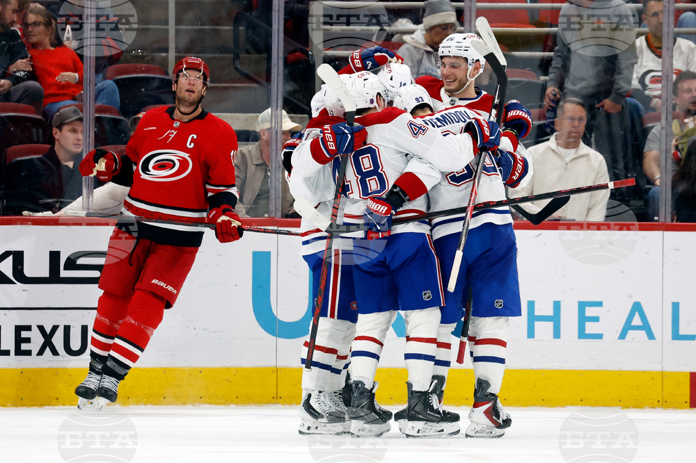 Canadiens Hurricanes Hockey