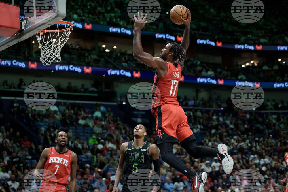 Rockets Pelicans Basketball