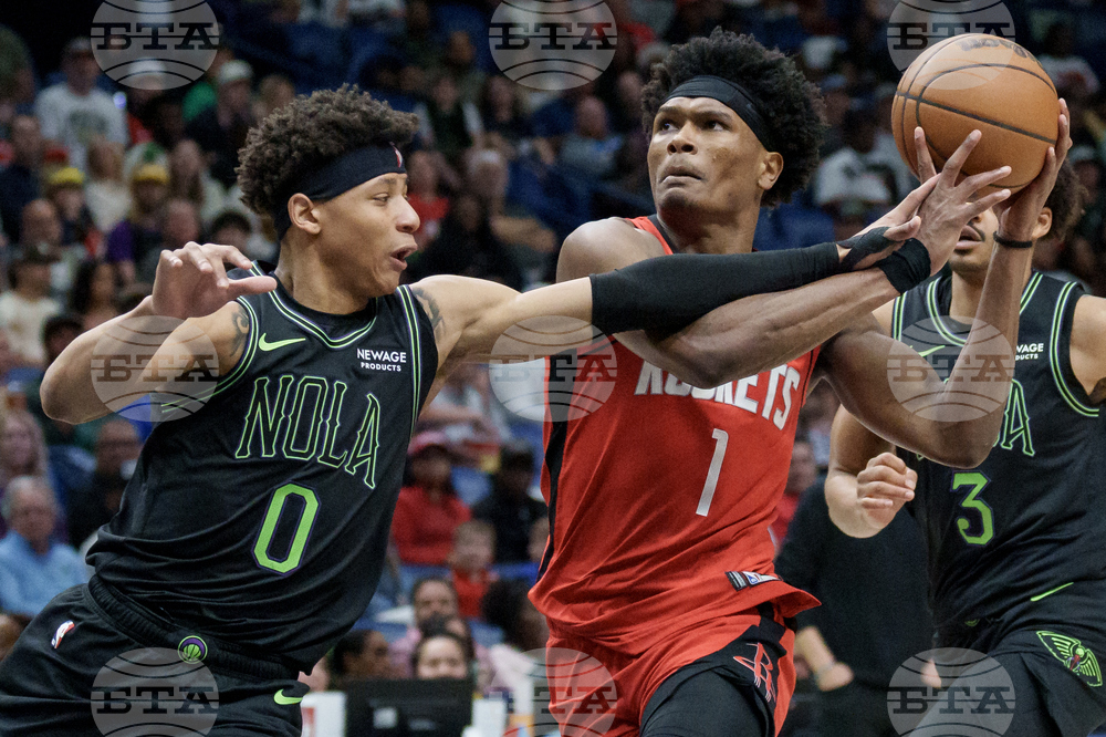 Rockets Pelicans Basketball