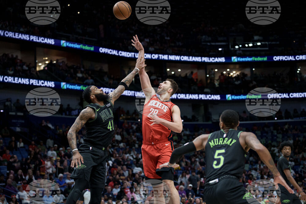 Rockets Pelicans Basketball