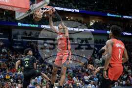 Rockets Pelicans Basketball