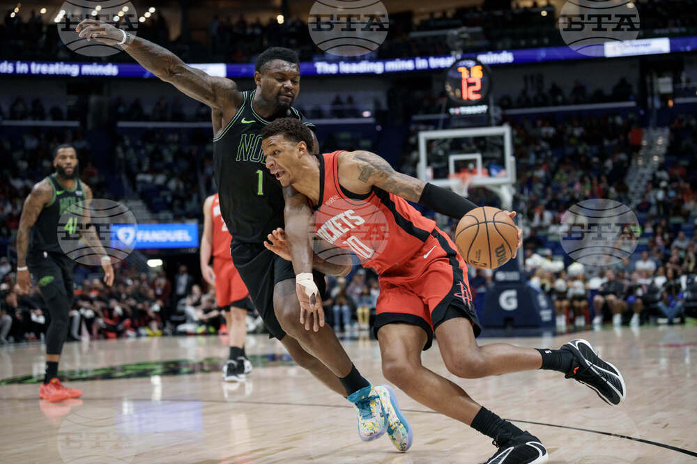 Rockets Pelicans Basketball