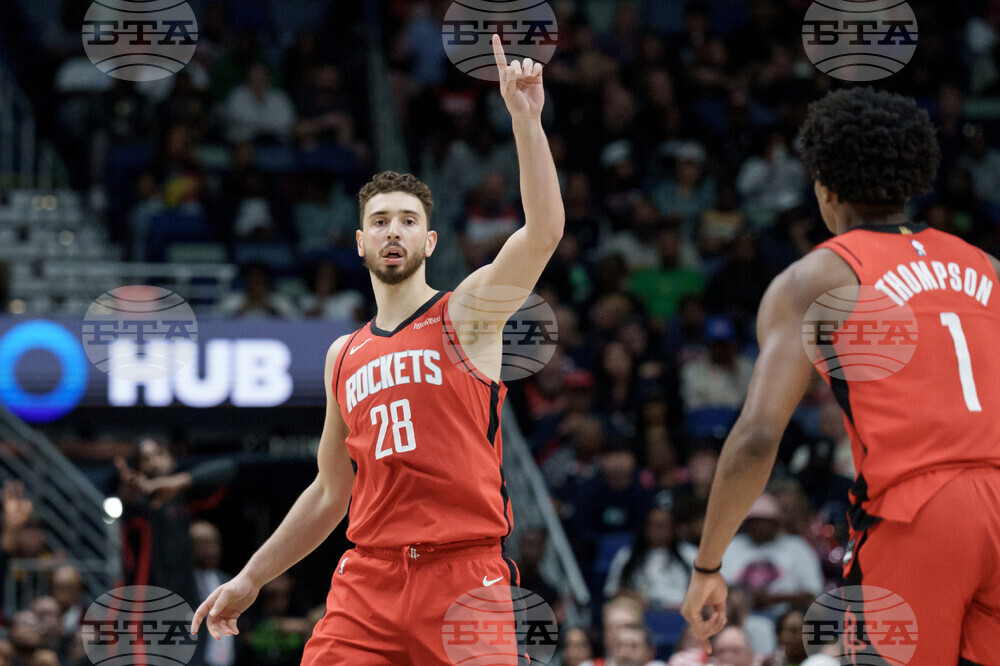 Rockets Pelicans Basketball