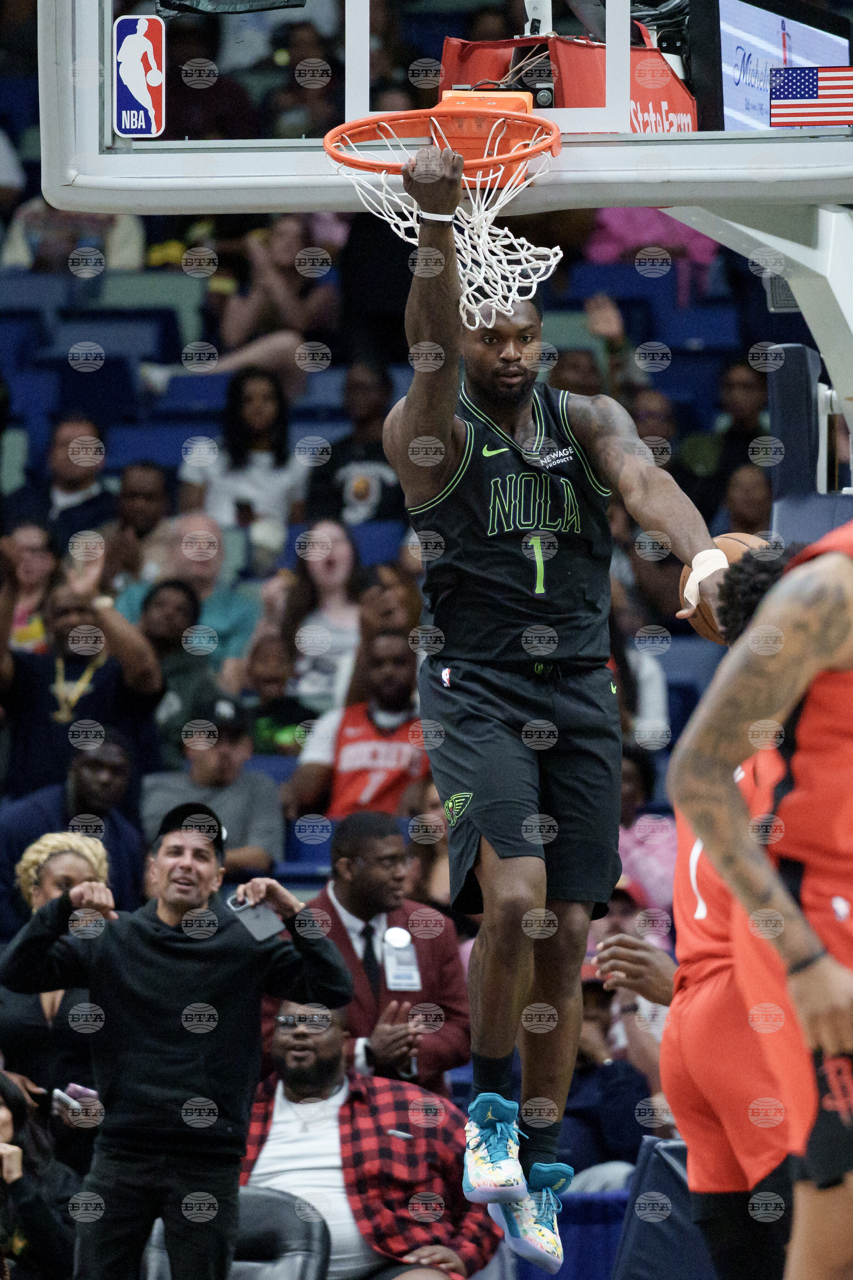 Rockets Pelicans Basketball