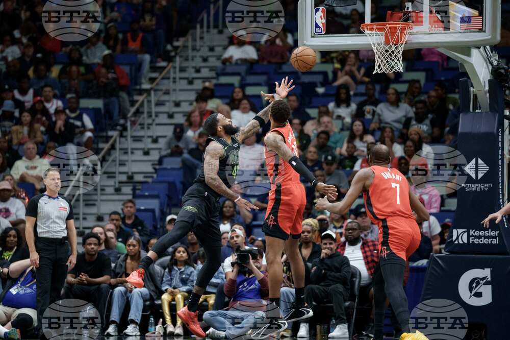 Rockets Pelicans Basketball