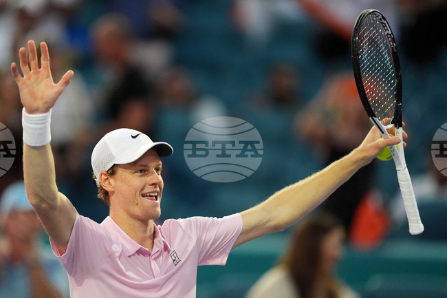 Яник Синер спечели титлата на турнира по тенис от сериите "Мастърс" в Маями