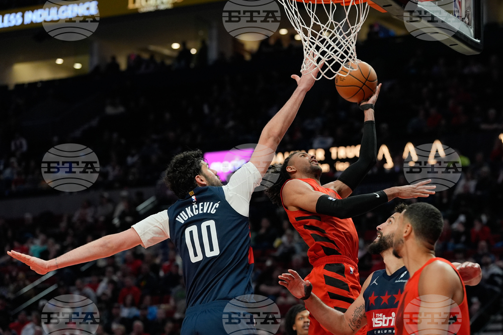 Wizards Trail Blazers Basketball