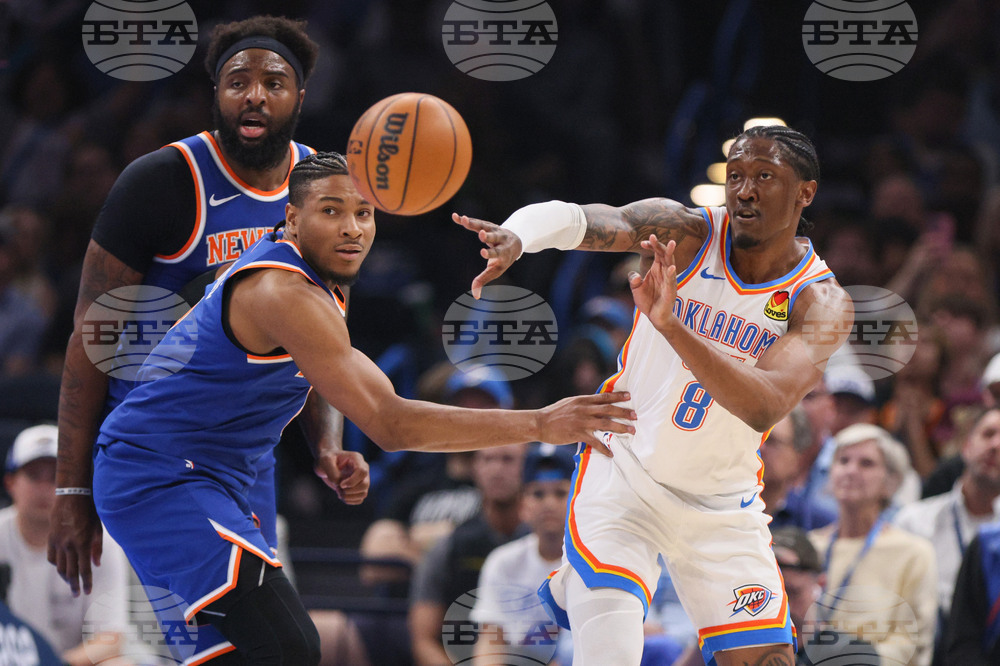 Knicks Thunder Basketball