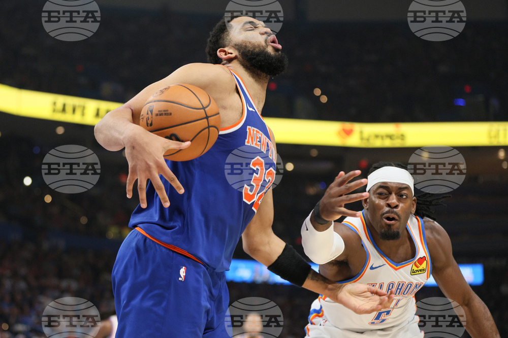 Knicks Thunder Basketball