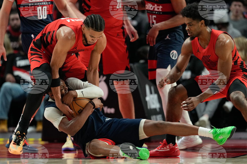 Wizards Trail Blazers Basketball