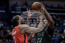 Rockets Pelicans Basketball