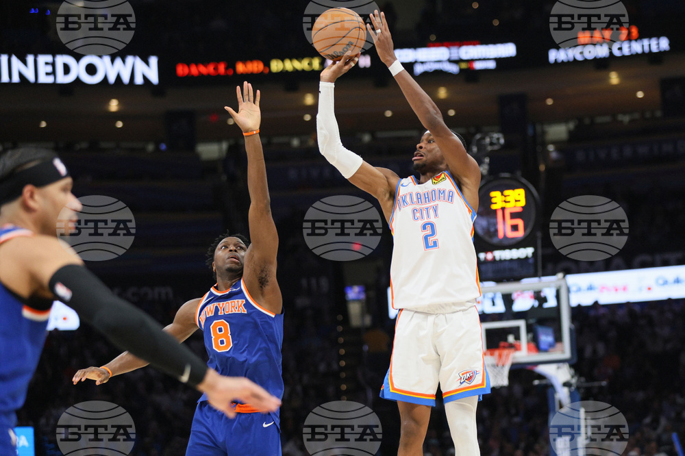Knicks Thunder Basketball