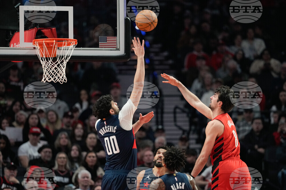Wizards Trail Blazers Basketball