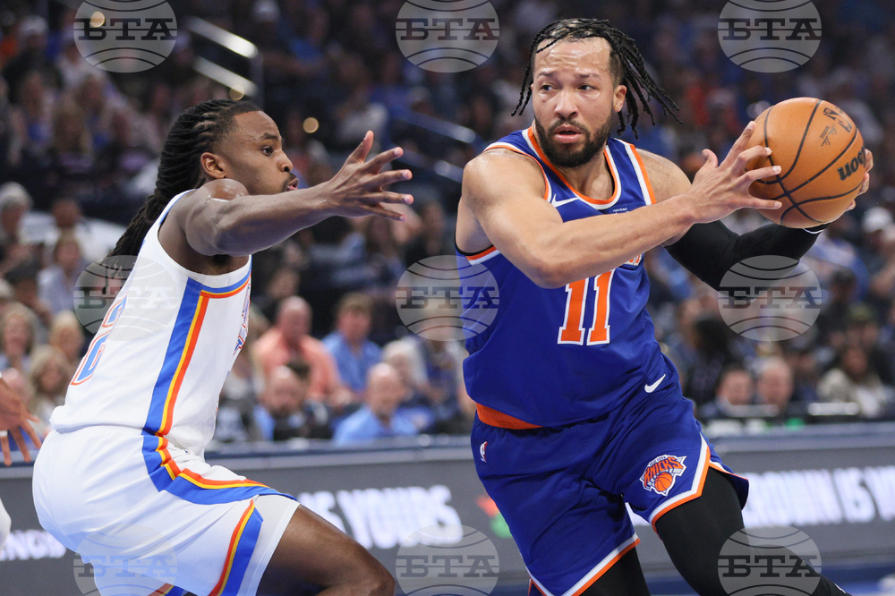 Knicks Thunder Basketball