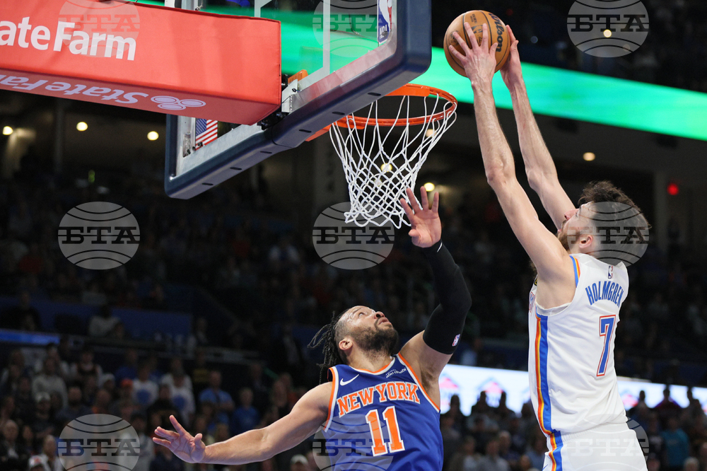 Knicks Thunder Basketball