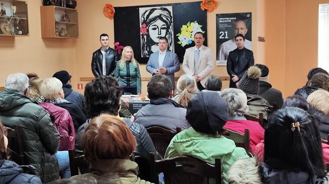 Кандидатите на „Прогресивна България“ от листата във Видин се срещнаха с жители на Винарово и Ново село