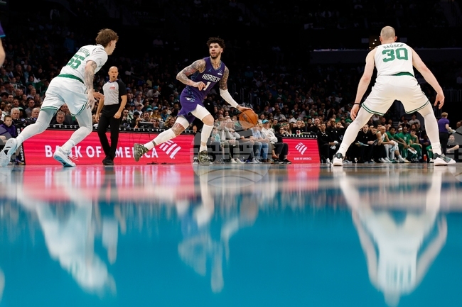 APTOPIX Celtics Hornets Basketball