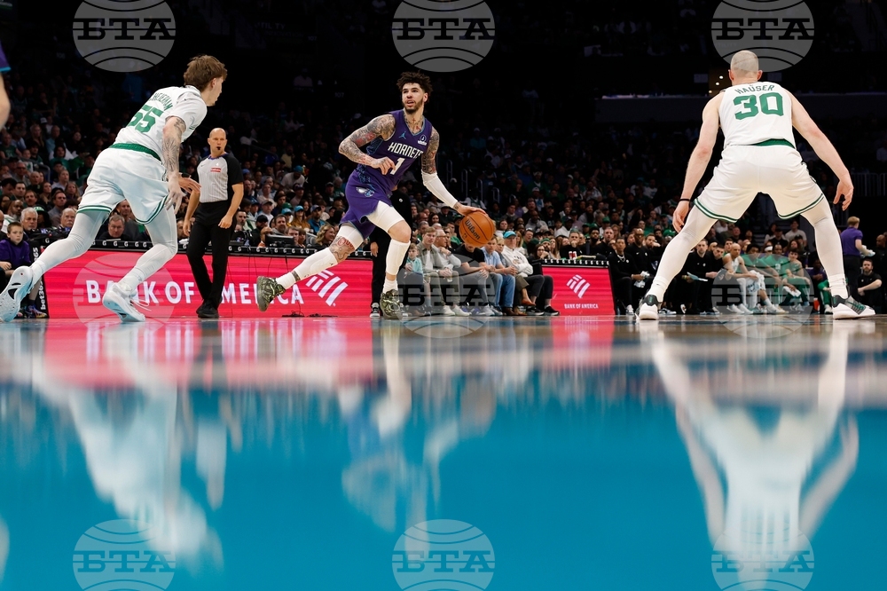 APTOPIX Celtics Hornets Basketball