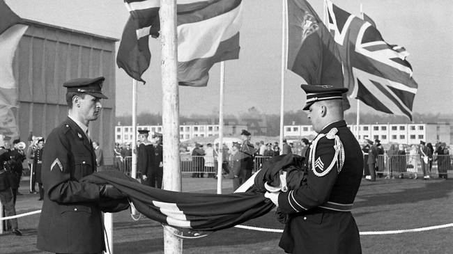 На 31 март 1967 г. в Белгия официално е открита щабквартирата на Обединеното командване на НАТО в Европа