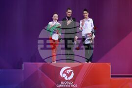 Световна купа по художествена гимнастика - награждаване - Стилияна Николова